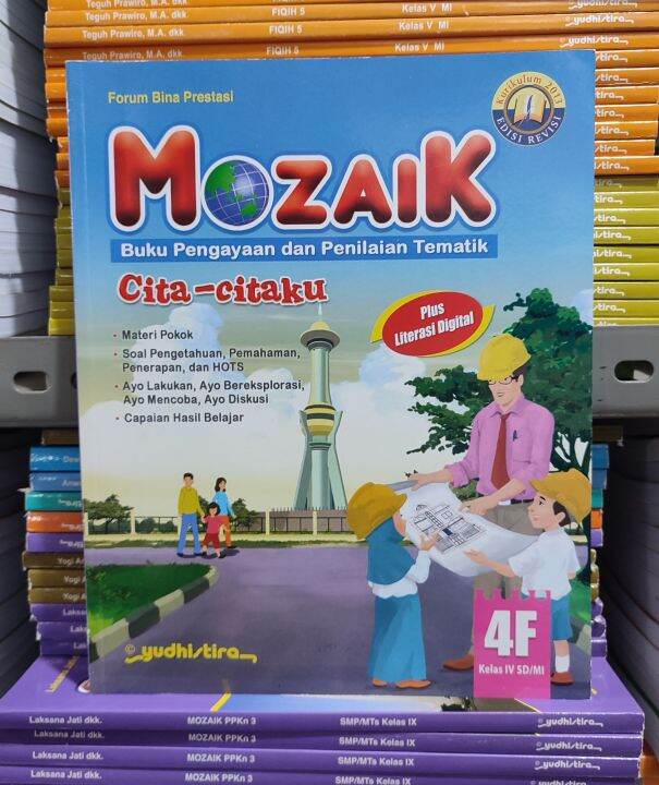 Buku Mozaik Tematik Jilid F Untuk Sd Mi Kelas Iv Yudhistira Lazada