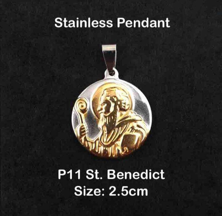 Stainless Pendant P St Benedict Pendant Lazada Ph