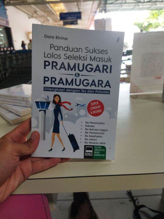 Buku Bestseller Panduan Sukses Lolos Seleksi Masuk Pramugari Dan