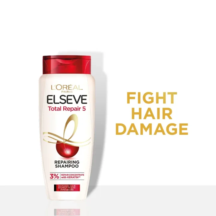 Loreal Elseve Total Repair 5 Shampoo 280ml Lazada