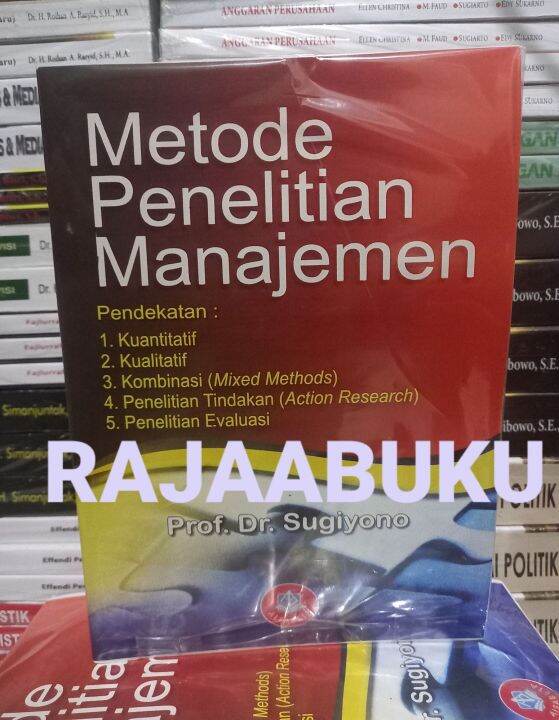 Metode Penelitian Manajemen By Prof Dr Sugiyono Lazada Indonesia