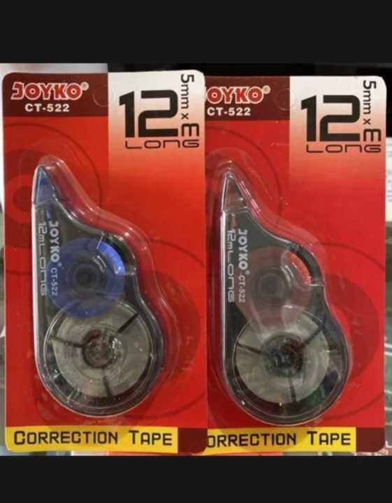 Joyko Correction Tape M Ct Tipex Kertas Joyko Tipx Tip X Ct