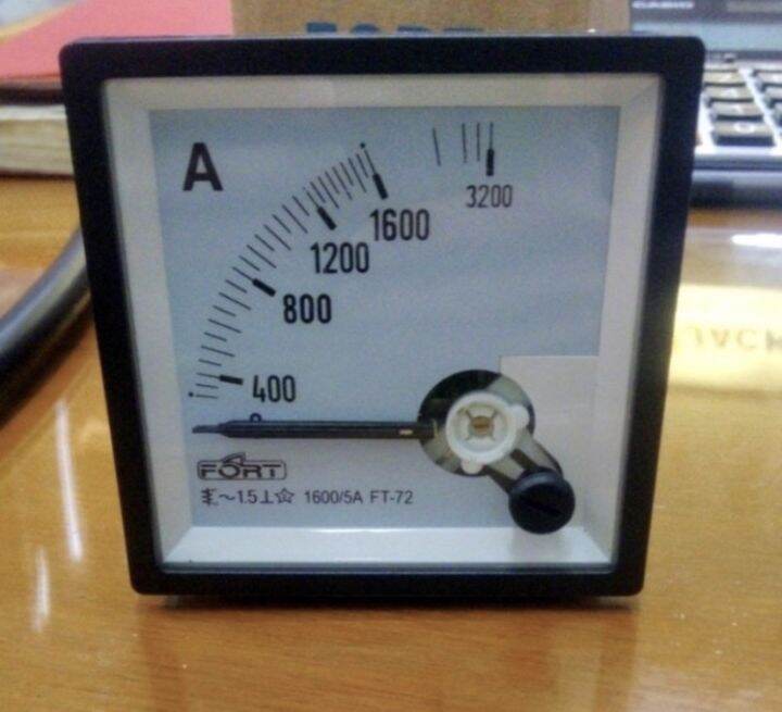 Amper Meter Via Ct A Ft A Analog Ac Panel Meter Lazada Indonesia