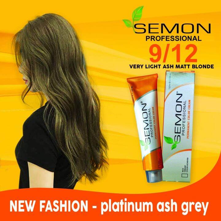 Semon Color Cream Ml Light Ash Blonde Lazada Ph