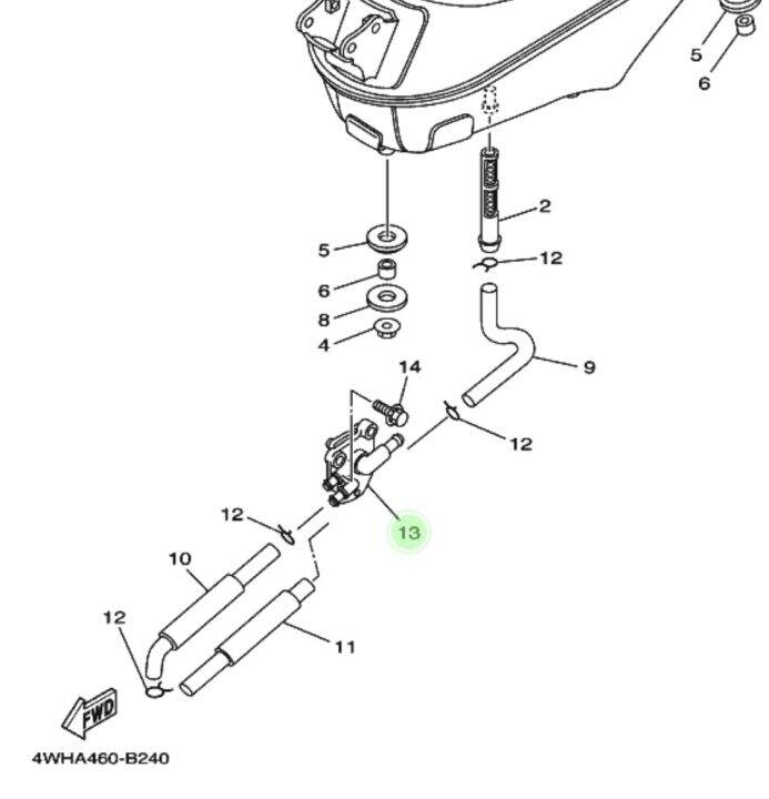 Vacum Vakum Kran Bensin Yamaha V V T Alfa Champ Sigma Force