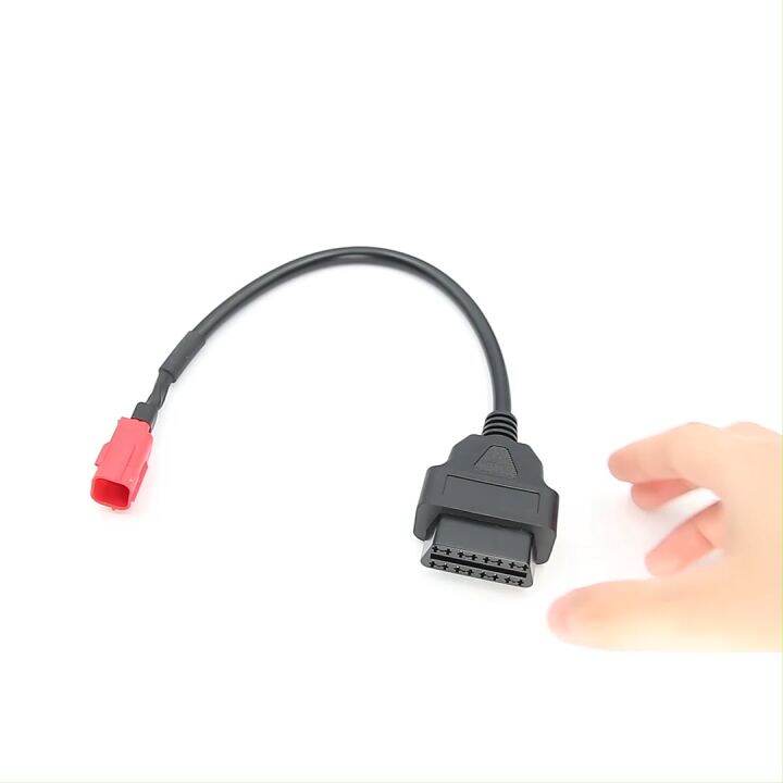 To Pin Motorcycle Obd Adaptors Obd Diagnostic Cable Extension