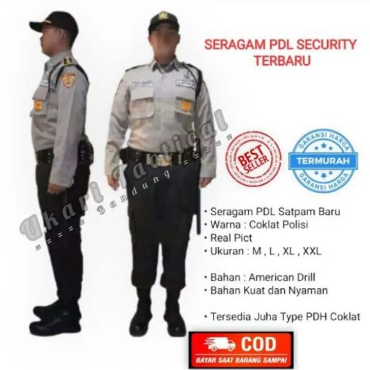 Seragam PDL Baju Satpam Security Terbaru Lazada Indonesia