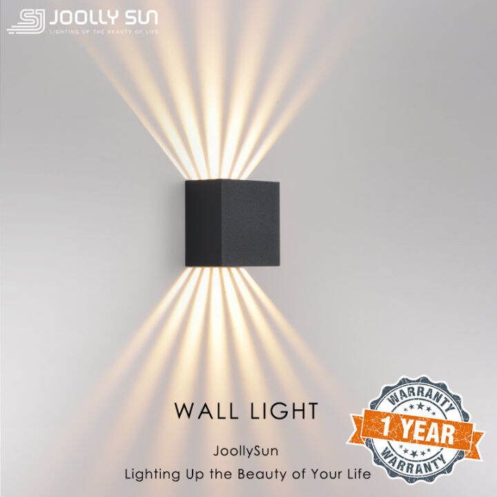 Joollysun Outdoor Wall Light Waterproof LED Lamp Modern Sconces