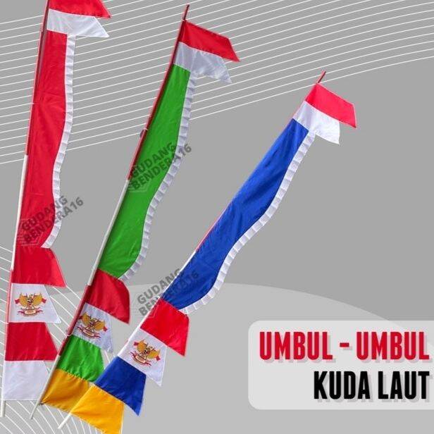 Umbul Umbul Motif Kuda Laut 1 Kodi Isi 20 Pcs Lazada Indonesia