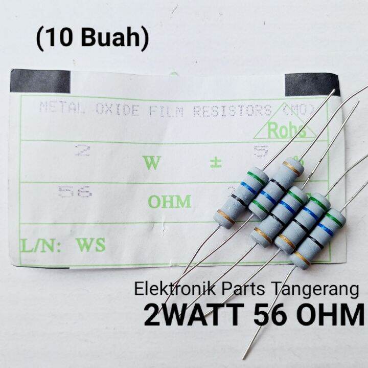 Pcs Resistor Watt Ohm Resistor W Ohm Resistor Watt