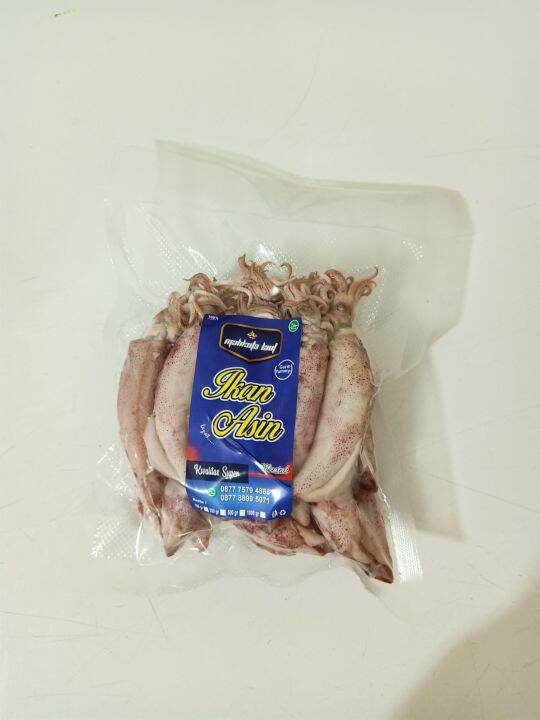 Cumi Asin Rebus Sotong Basah 100 Gram Lazada Indonesia