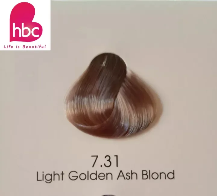 Hbc Ez Color Light Golden Ash Blonde Lazada Ph