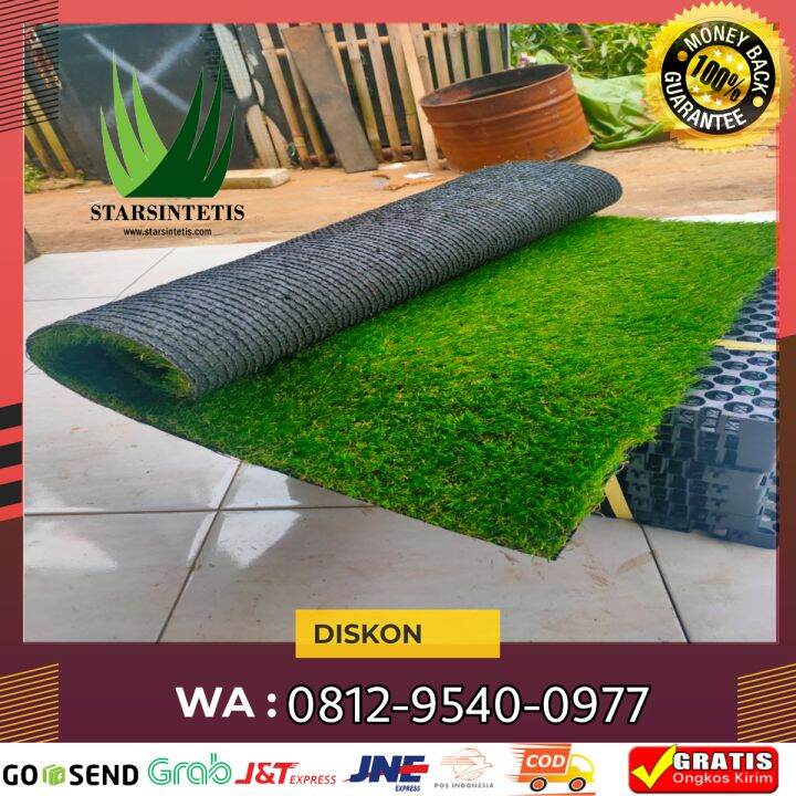 Karpet Rumput Sintetis Type Jepang Tebal Cm Ukuran X Cm