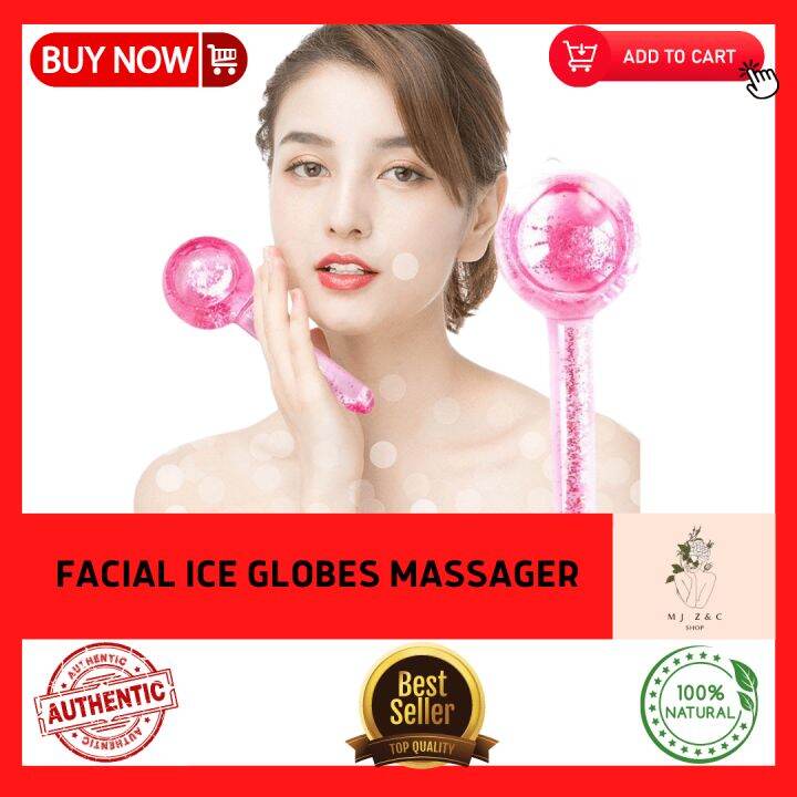 Original With Box Pcs Facial Ice Globe Roller Cold Skin Beauty