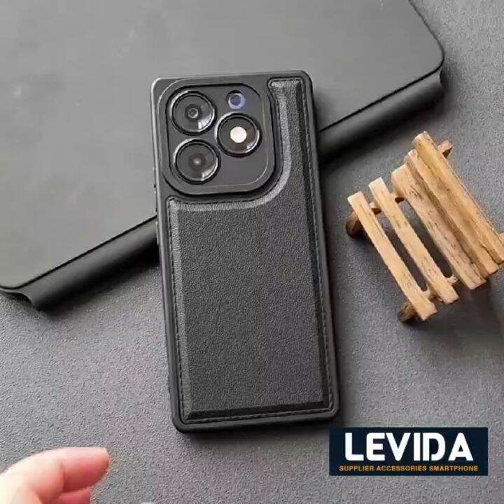 Luxury Case Leather Pro Kamera Black Itel S Plus Lazada Indonesia