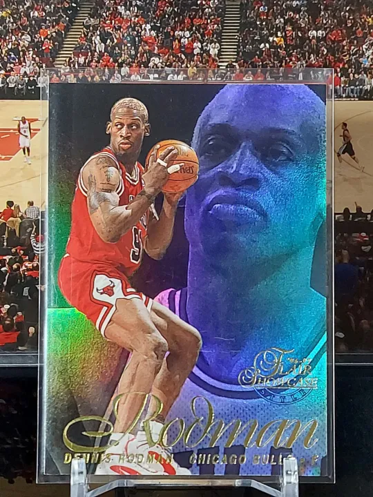 NBA Card Dennis Rodman 96 97 Flair Row2 Seat9 Mnt Nrmnt Bulls Lazada PH