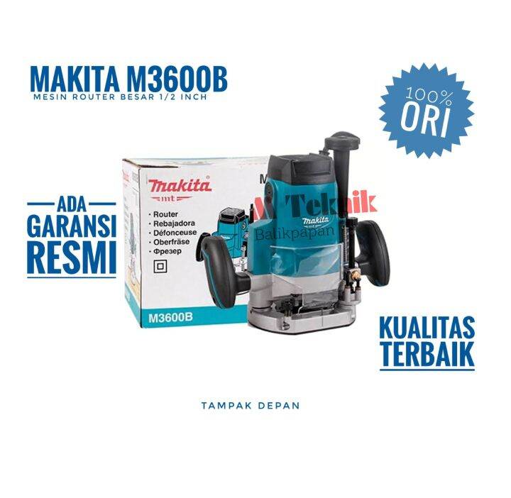 Mesin Router Besar Makita M B Trimmer M B Kayu Mm Profil