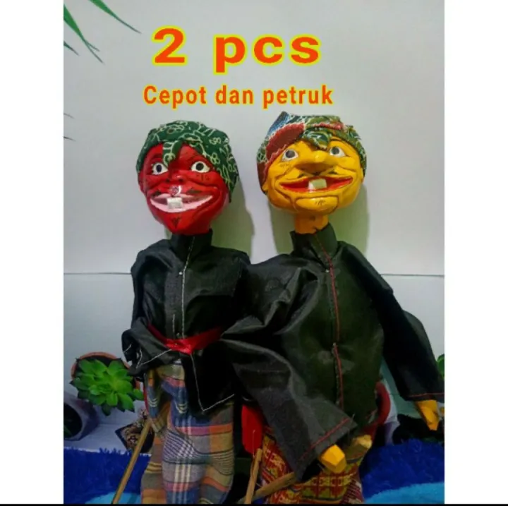 Wayang Golek Cepot Dan Petruk Isi Dua Lazada Indonesia