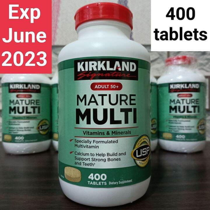 Sale Expiry June Kirkland Signature Mature Multi Adult