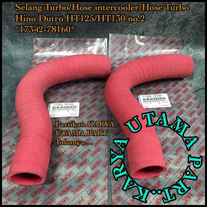 Selang Turbo Hose Intercooler Hose Turbo No 2 Hino Dutro HT125 HT130