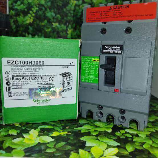 Mccb Schneider Ezc H P A Breaker Ezc H Phase Ezc H