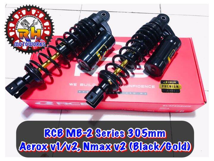 RCB MB 2 Series 305mm Premium Black Gold For Aerox V1 V2 Nmax V2