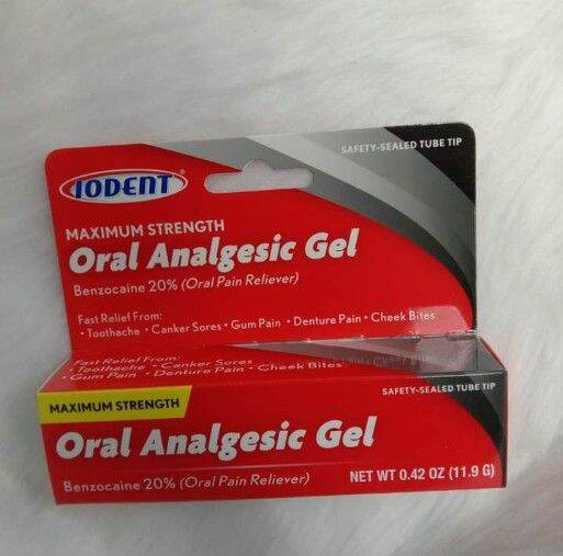 Iodent Oral Analgesic Gel 11 9g Lazada PH