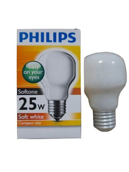 Philips Lampu Bohlam Softone Warm White W E V T Sw Warna