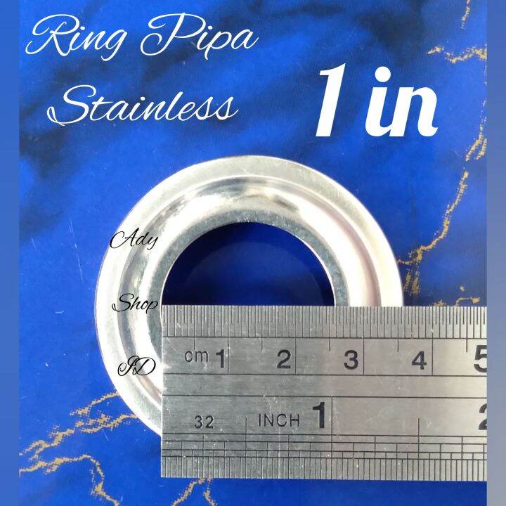 Ornamen Pipa Stainless Ring Ukuran Pipa Stainles 1 In Lazada Indonesia