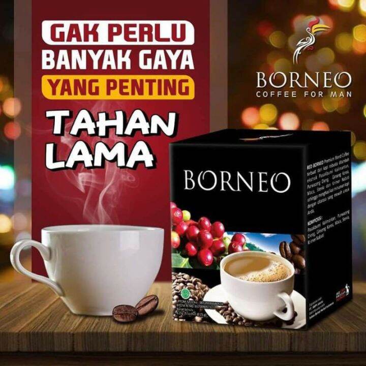 KOPI BORNEO ORIGINAL ISI 5 SACHET BPOM Lazada Indonesia