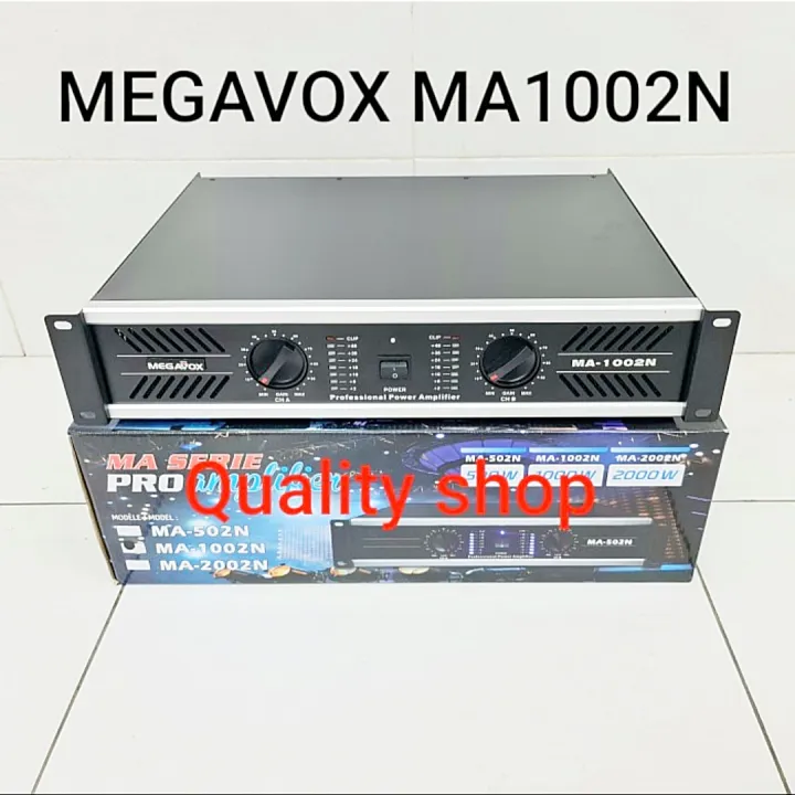 Power Amplifier Megavox Ma N Original Ma N Lazada Indonesia