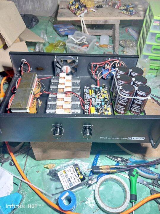 POWER AMPLIFIER RAKITAN 5 AMPER DOBEL TRAVO Lazada Indonesia