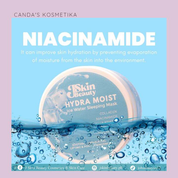 Jskin Beauty Hydra Moist Ice Sleeping Mask Lazada PH