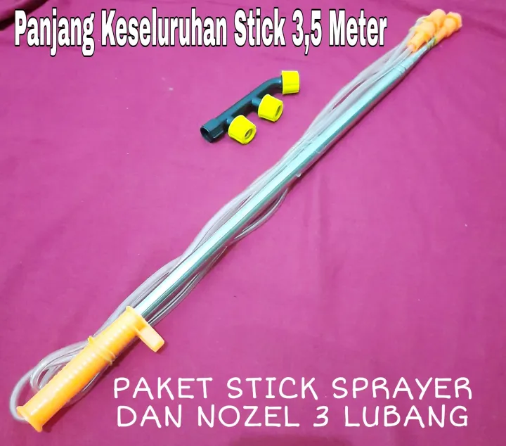 Stick Sprayer Panjang Meter Stik Sprayer Elektrik Panjang Dan Nozel