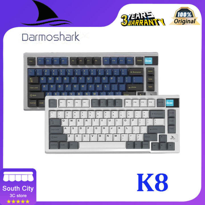 Darmoshark K Wireless Bluetooth Mechanical Keyboard Keys Customized