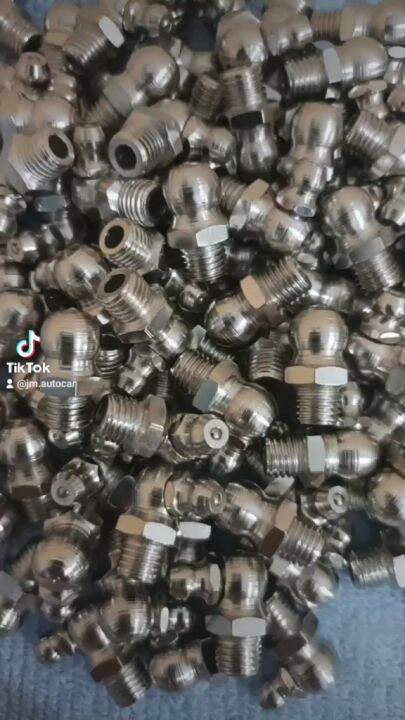 Nipple Grease Nepel Gemuk Avino Chrome Mm Mm Lurus Derajat Siku