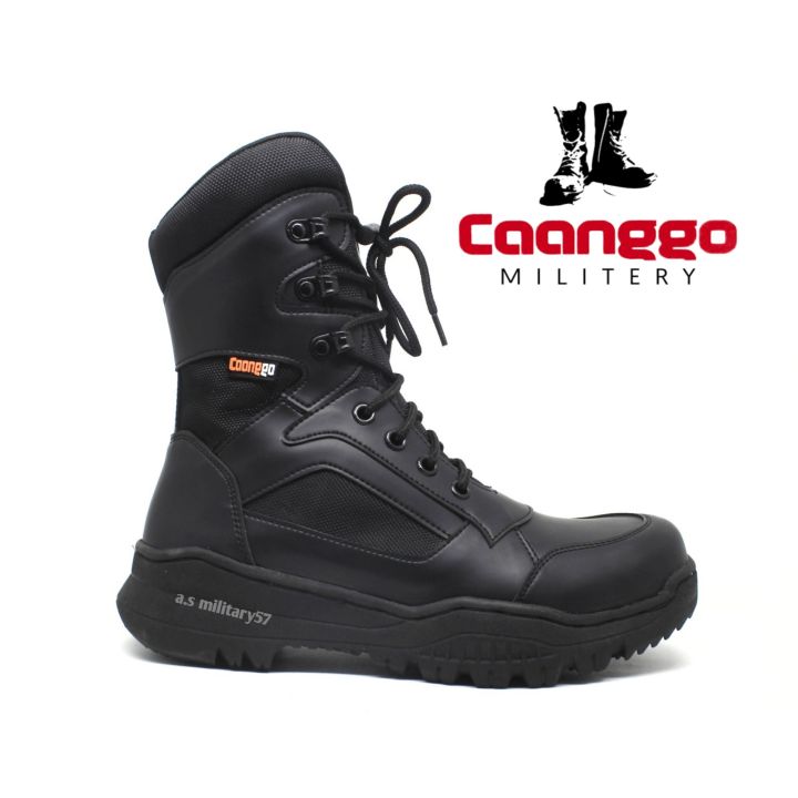 Sepatu Pdl Tni Polri Damkar Scurity Terbaru Rektor Safety Boots Caanggo