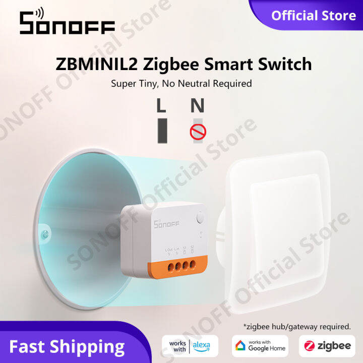 Sonoff Zbminil Extreme Zigbee Smart Switch No Neutral Required Smart