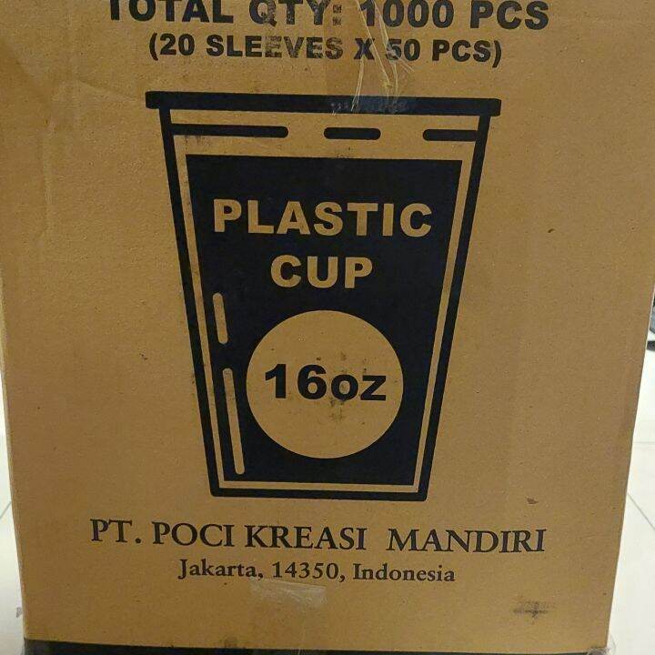 Gelas Teh Poci Karton Cup Teh Poci Besar Oz Isi Pcs Glaati