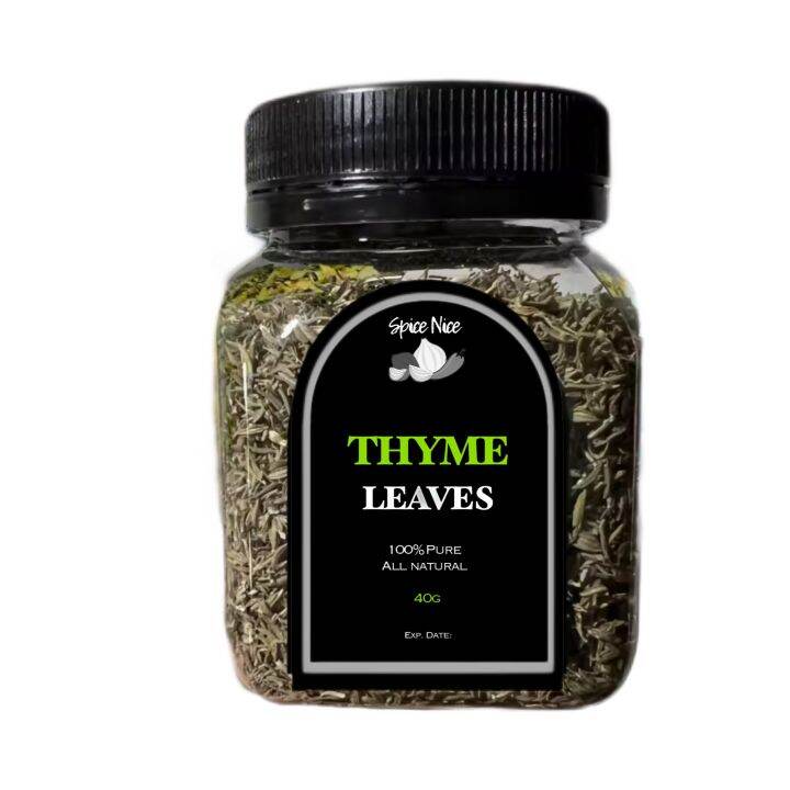 Thyme Leaves Bottle 40grams Lazada PH