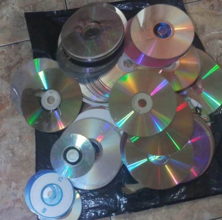 Keping Cd Vcd Dvd Bekas Untuk Kerajinan Tangan Ready Lazada Indonesia