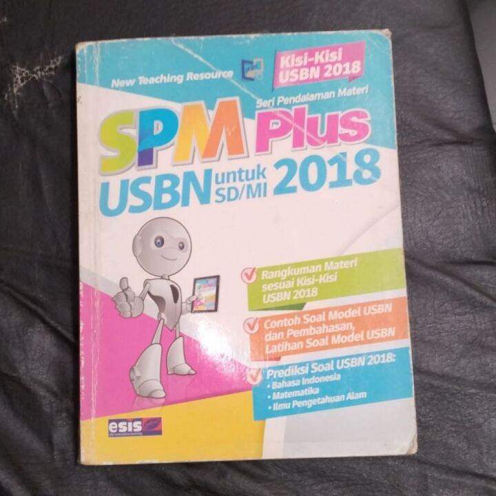 Buku SPM PLUS USBN Untuk SD MI 2018 ESIS Original Bekas Baca Deskripsi