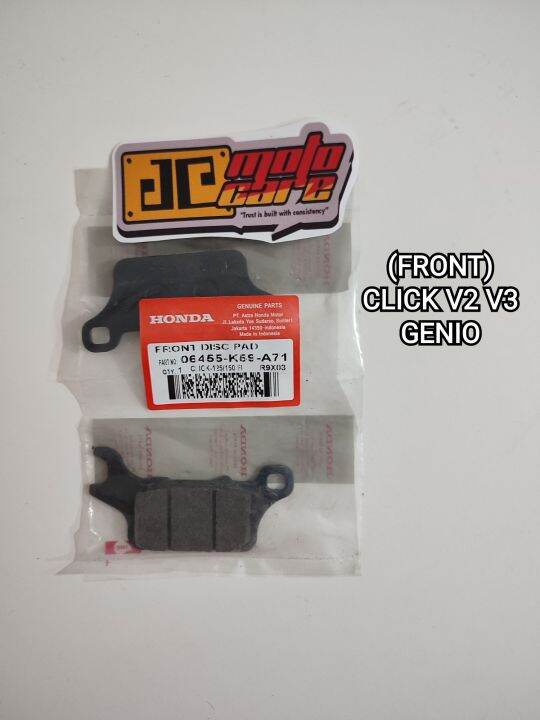 Honda Front Brake Pad For Click V V Genio Lazada Ph