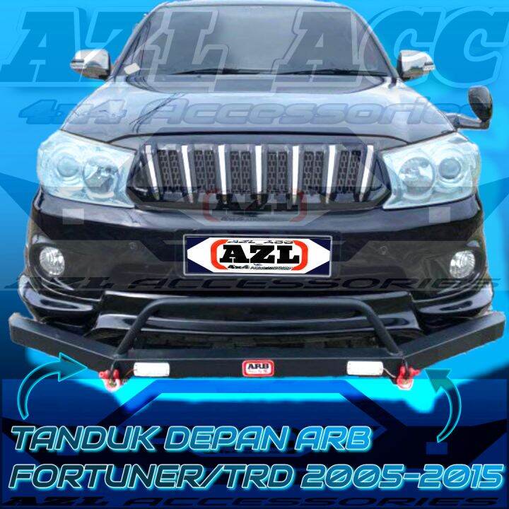 TANDUK BUMPER DEPAN ARB TOYOTA FORTUNER VNT TRD 2005 2015 ALL TYPE