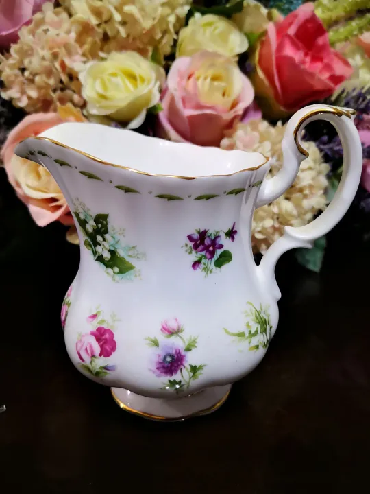 Royal Albert Vintage Flowers Of The Month Milk Jug Lazada PH