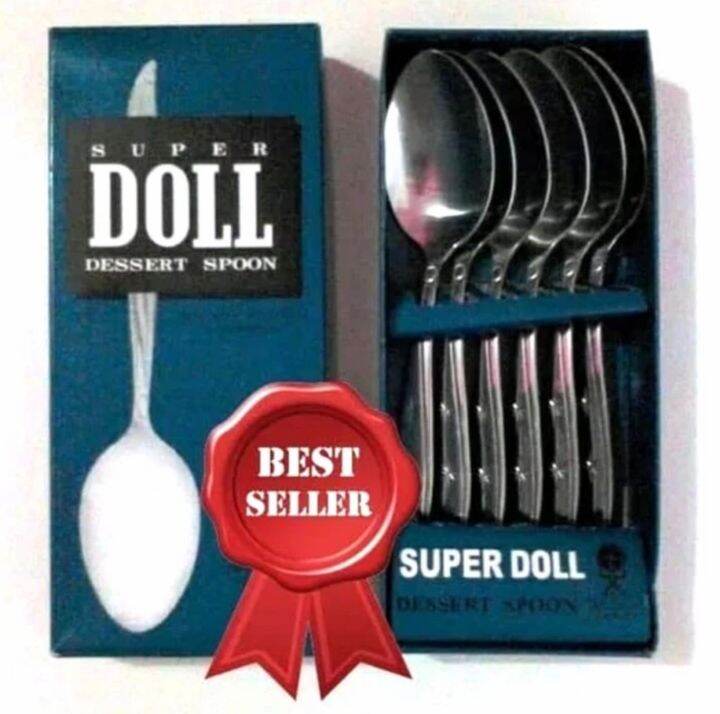 Sendok Makan Garpu Makan Super DOLL 403 401 Stainless Steel 100