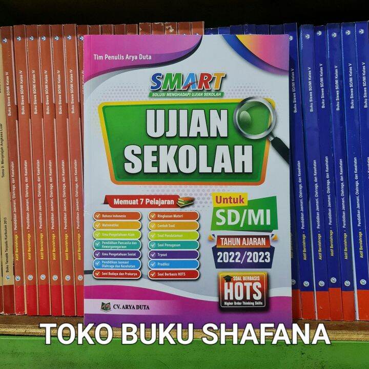 Buku Soal Smart Ujian Sekolah Sd Mi Cv Arya Duta Original