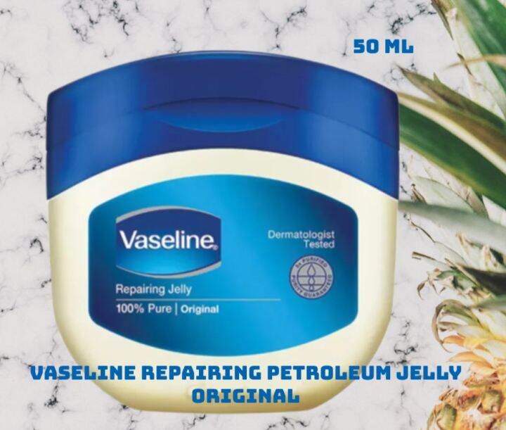 Vaseline Repairing PETROLEUM JELLY Original 100 Pure 50ml Lazada