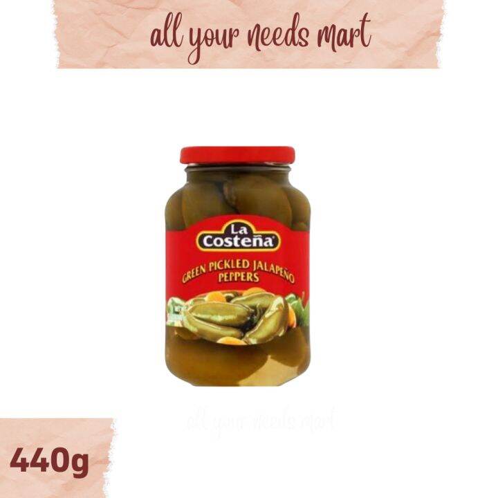 La Coste A Whole Green Pickled Jalape Os Pepper G Lazada Ph