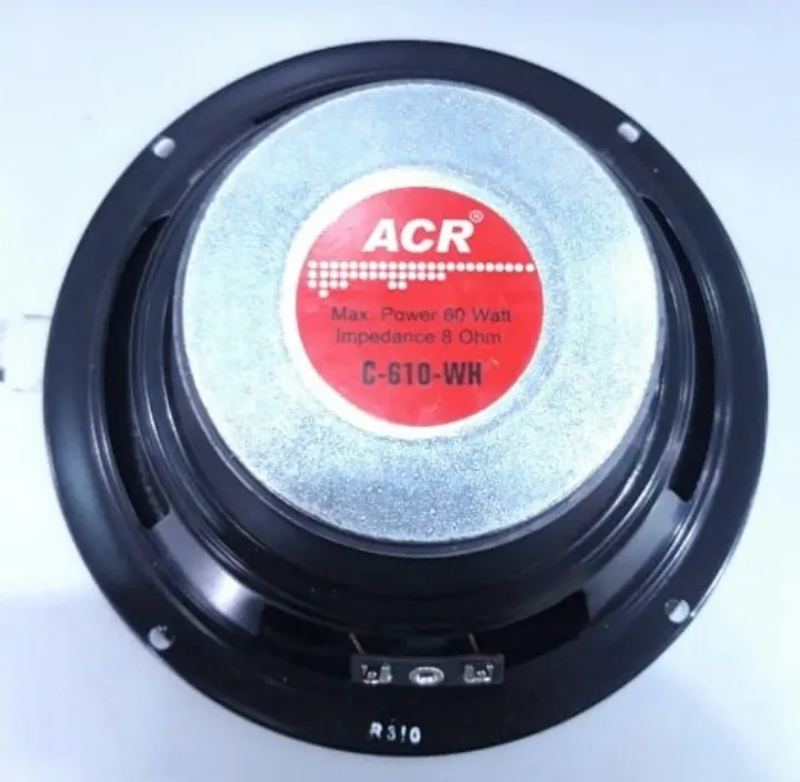 Speaker 6 Inch ACR C 610 HW Woofer Harga Sudah Termasuk Packing